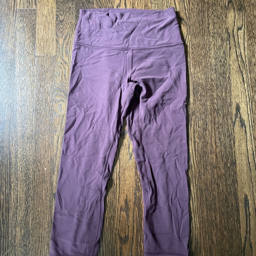 Lululemon high rise cropped leggings